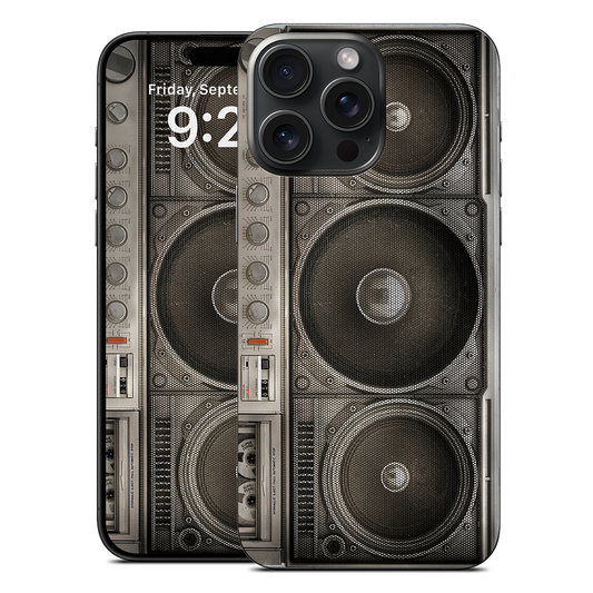 Boombox iPhone Skin