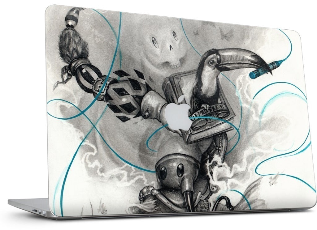 3 Lil Fishies MacBook Skin