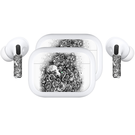 A Curious Embrace AirPods