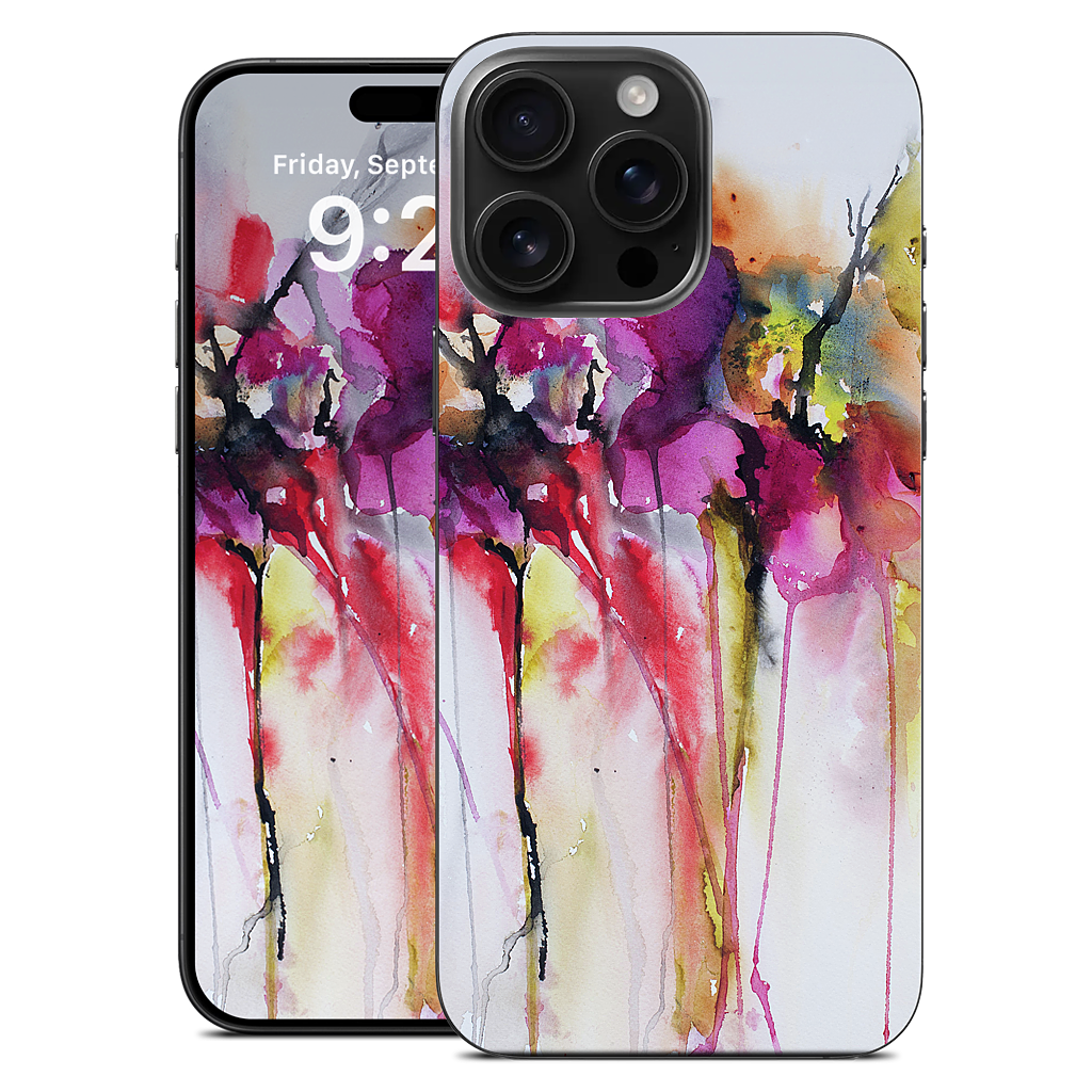 Fallen Flowers iPhone Skin