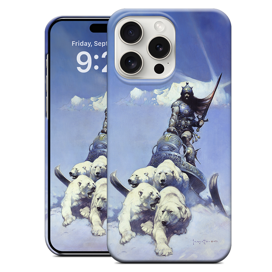 Silver Warrior iPhone Case