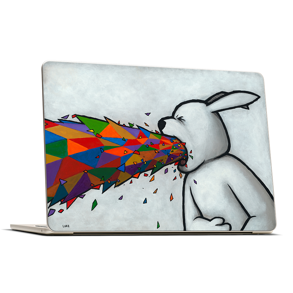 Some Trends Want To Make Me Puke MacBook Skin