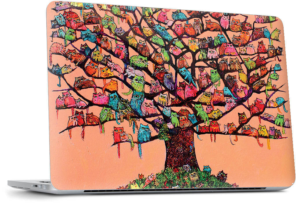 "Meau Tree" MacBook Skin