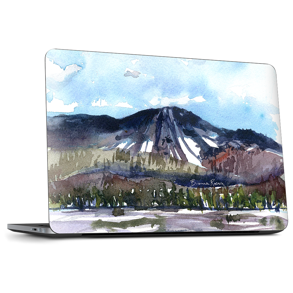 Ski Mountain Dell Laptop Skin