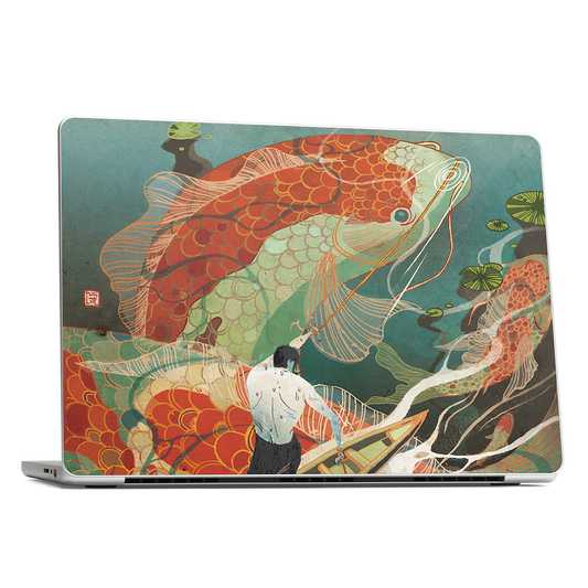 Koi Dance MacBook Skin