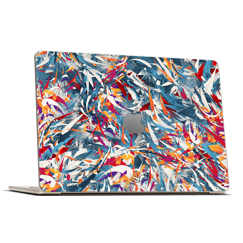 Excited Colours MacBook Skin