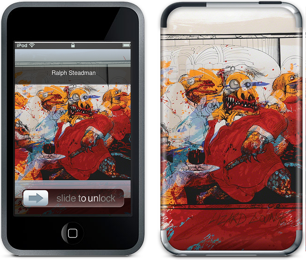 Lizard Lounge iPod Skin