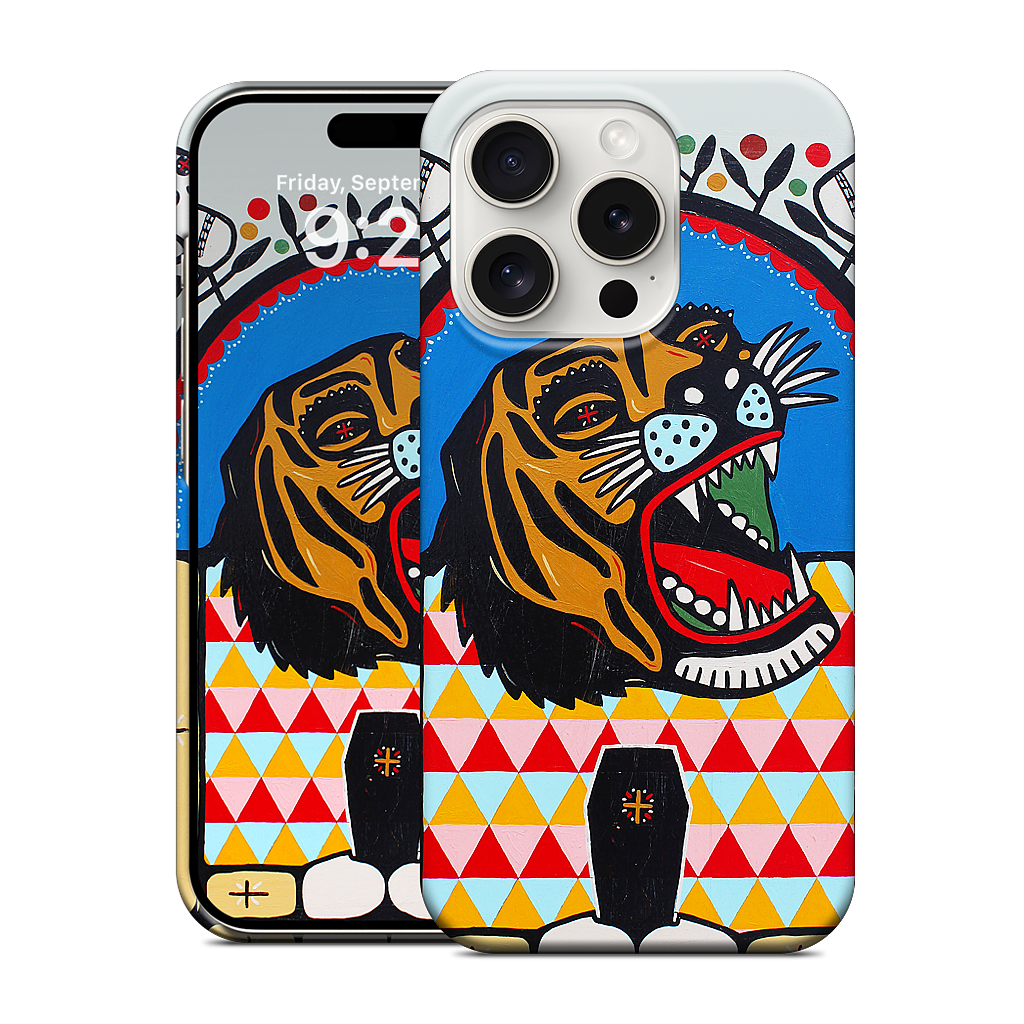 Tiger Coffin iPhone Case