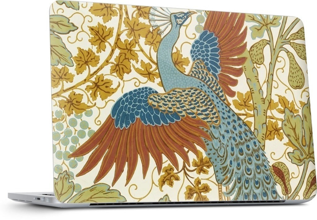 Fig and Peacock MacBook Skin
