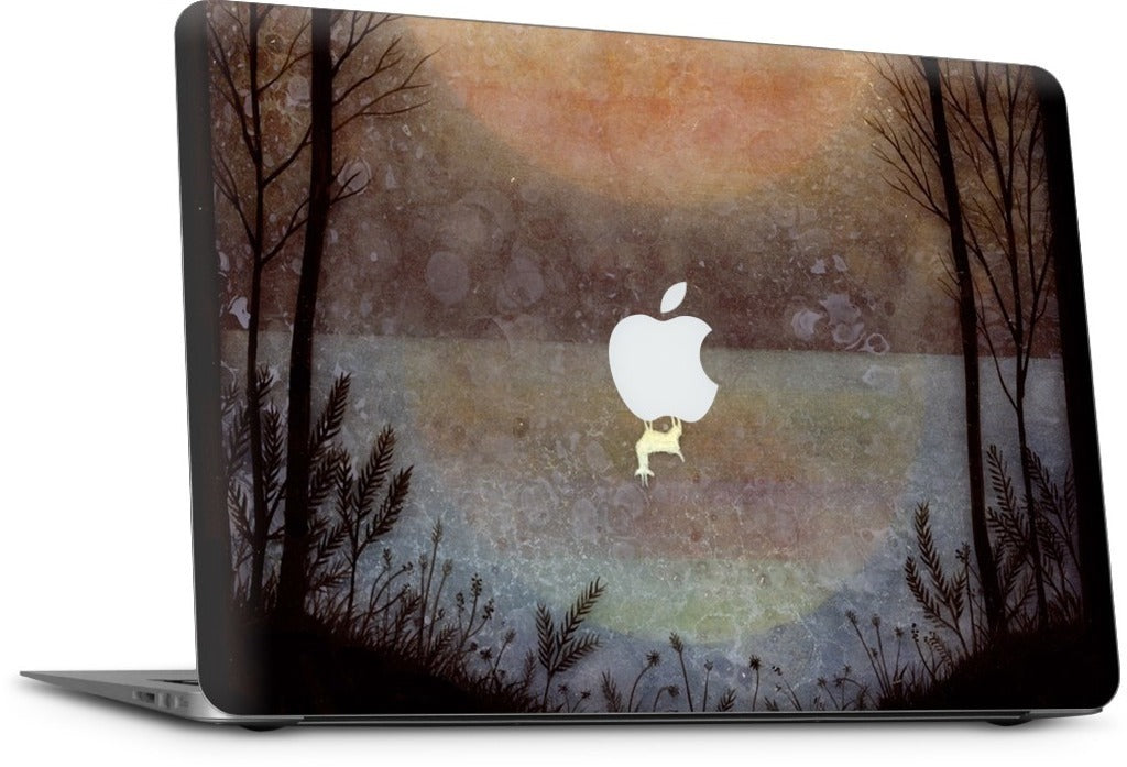 A Placid Pause MacBook Skin