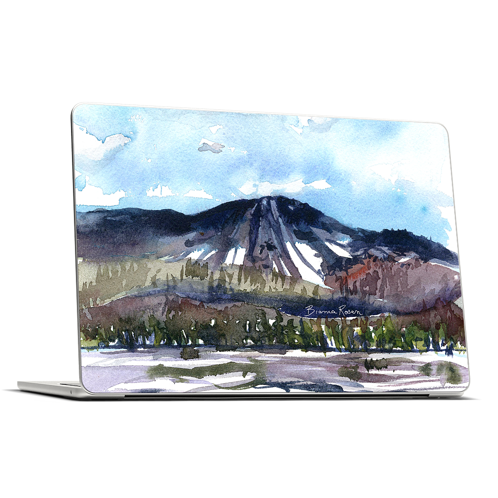 Ski Mountain MacBook Skin