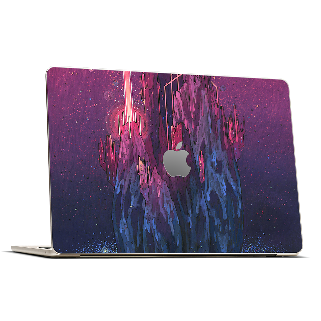 Space Fortress MacBook Skin