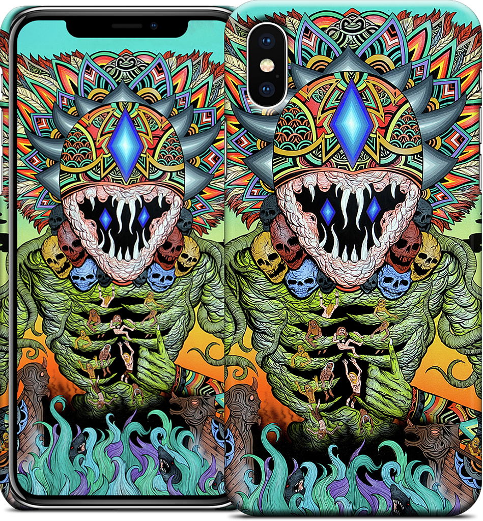 A Gleaming Destroyer iPhone Case