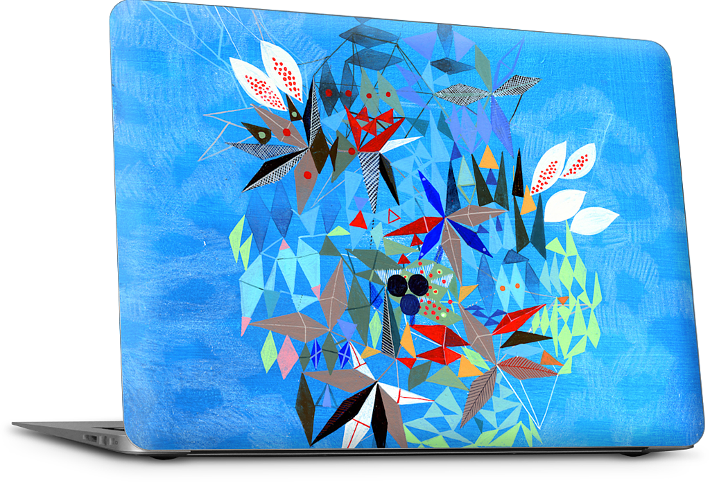 Triangle Cloud MacBook Skin