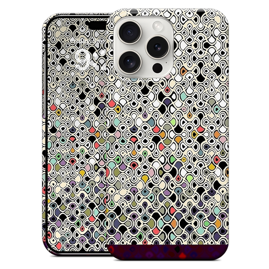 cellular ombre iPhone Case