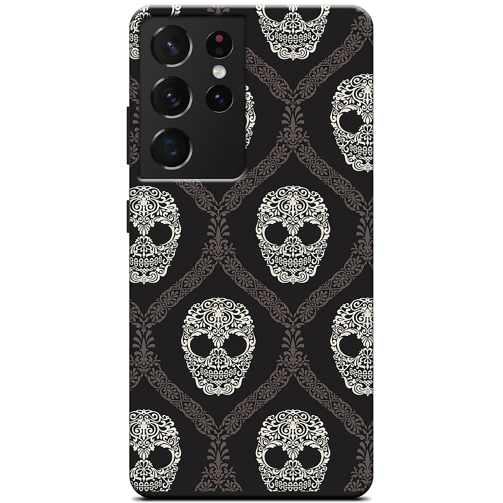 Skull Damask Samsung Case