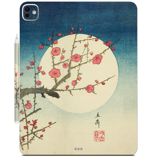 Red Plum Branch iPad Skin
