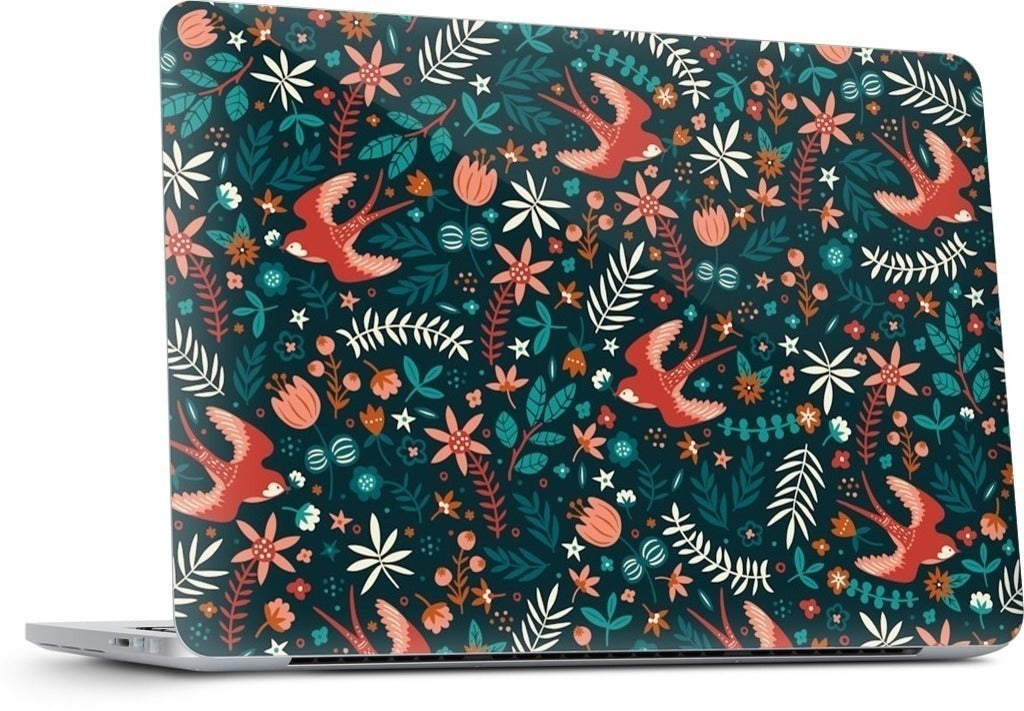 Flying Swallows MacBook Skin