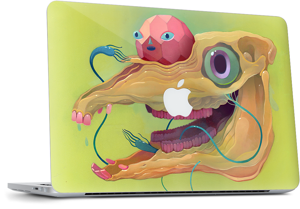 Horse Skull MacBook Skin