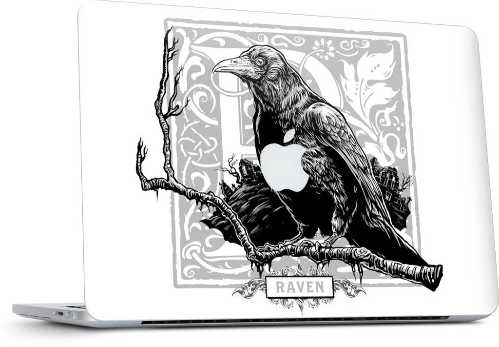 R Is For Raven MacBook Skin