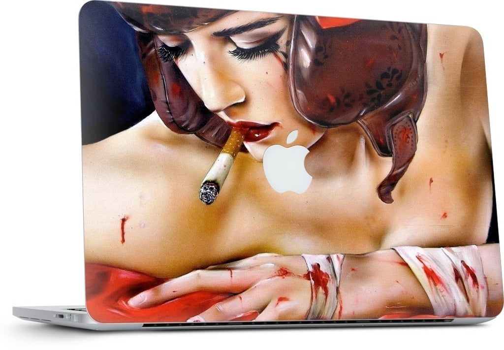 Bloody Knuckles MacBook Skin