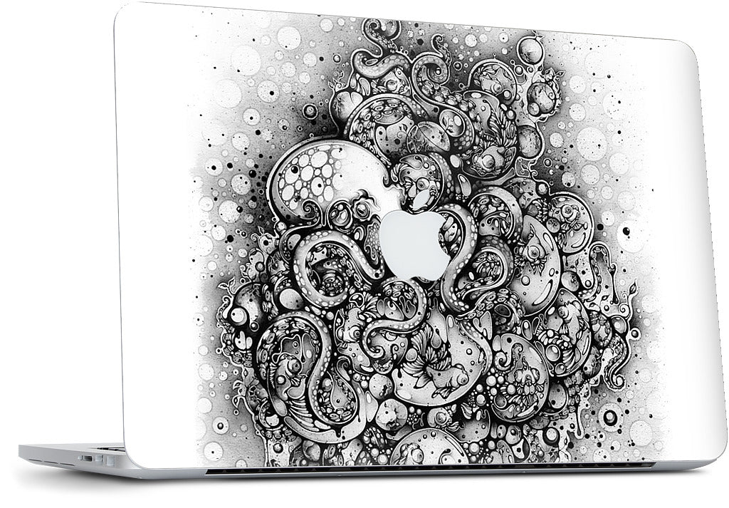 A Curious Embrace MacBook Skin