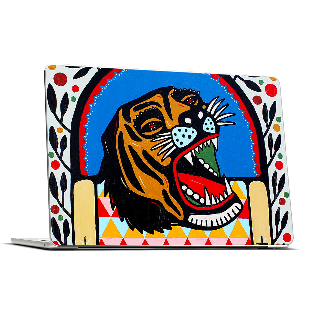 Tiger Coffin MacBook Skin