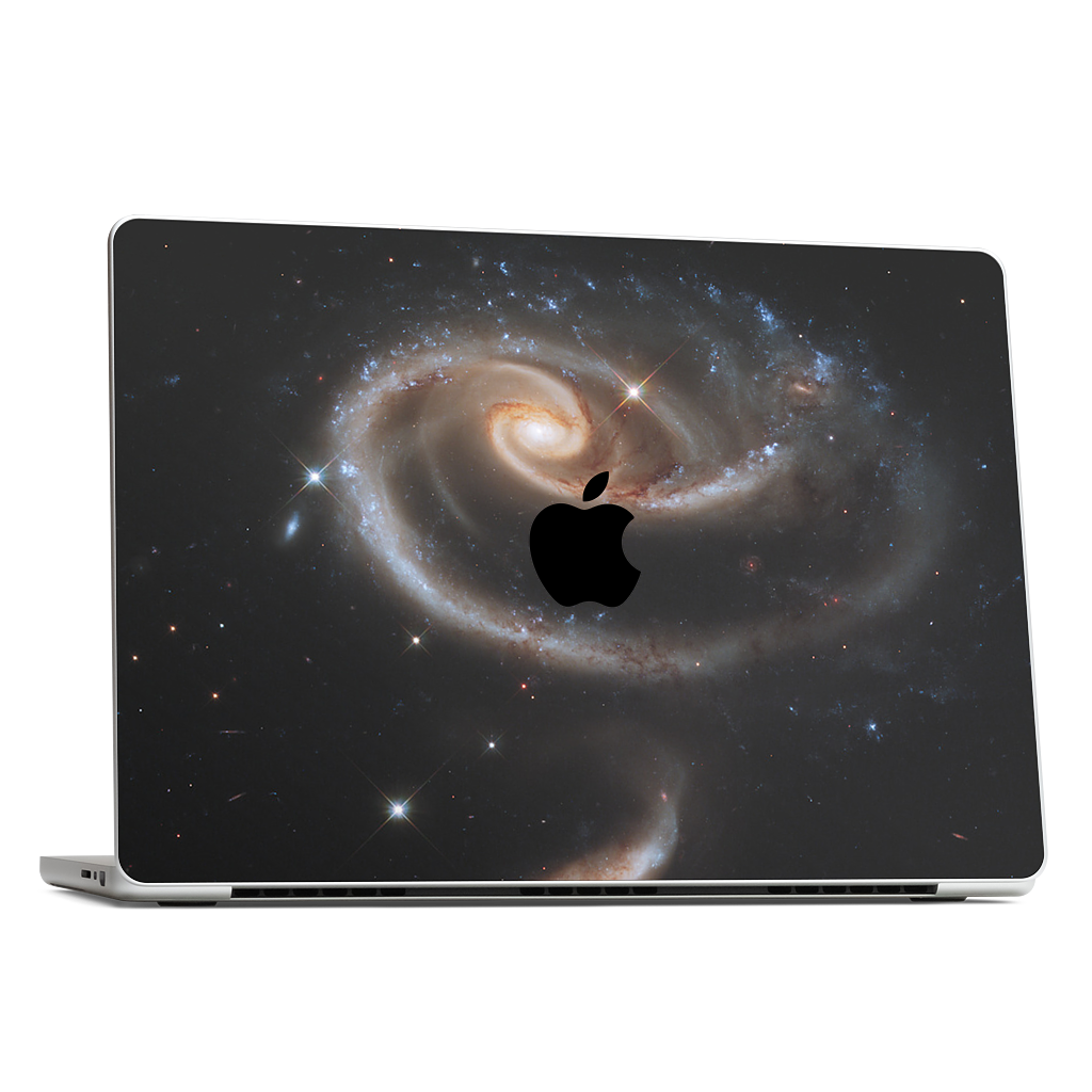 A Rose Of Galaxies MacBook Skin