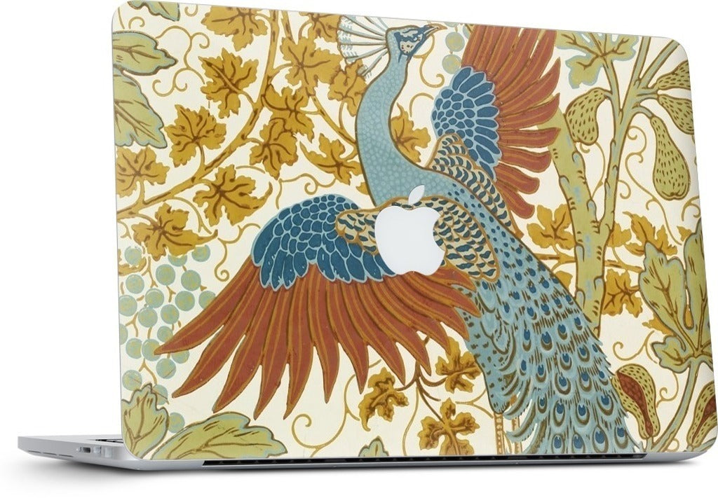Fig and Peacock MacBook Skin