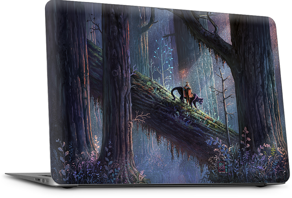 Emerging from the Deepness MacBook Skin
