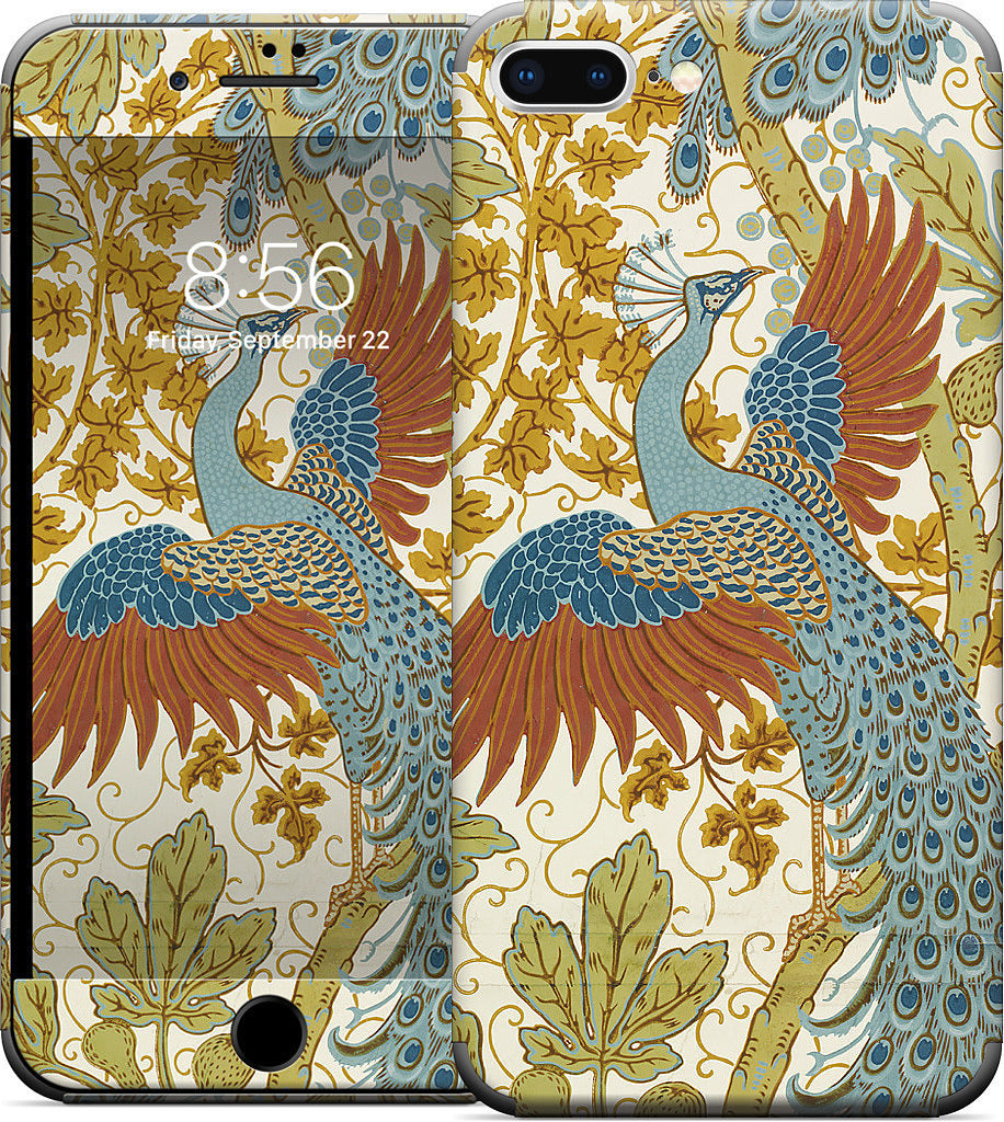 Fig and Peacock iPhone Skin
