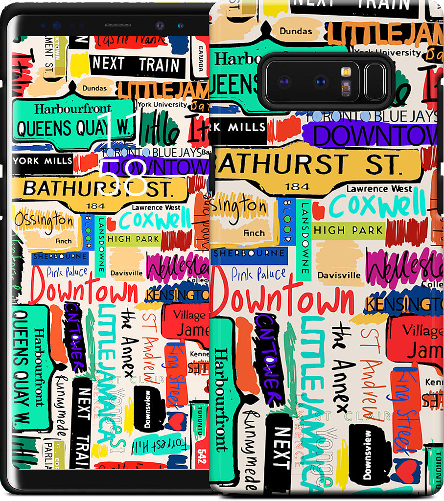 Toronto words Samsung Case