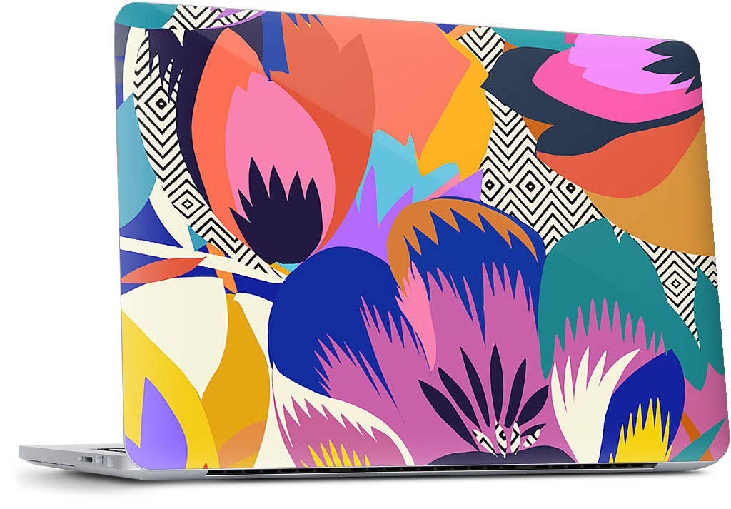 Among the Spring Flowers MacBook Skin