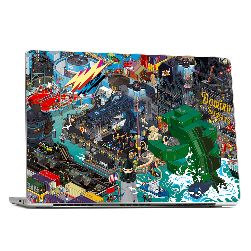 Baltimore Docks MacBook Skin