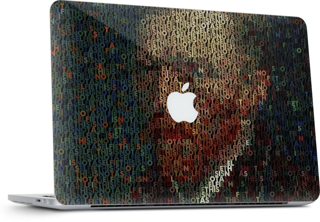 This Is Not A Selfie II MacBook Skin