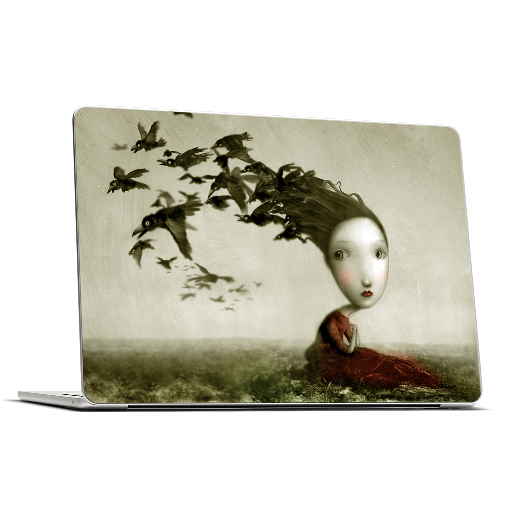Crows MacBook Skin