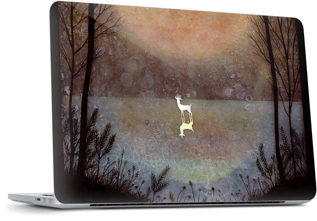 A Placid Pause MacBook Skin