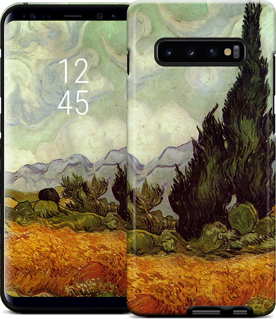 A Wheatfield with Cypresses Samsung Case