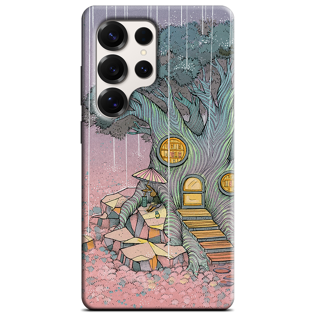 Rainy Day In The Library Samsung Case