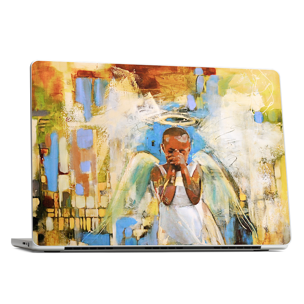 Shy Angel MacBook Skin