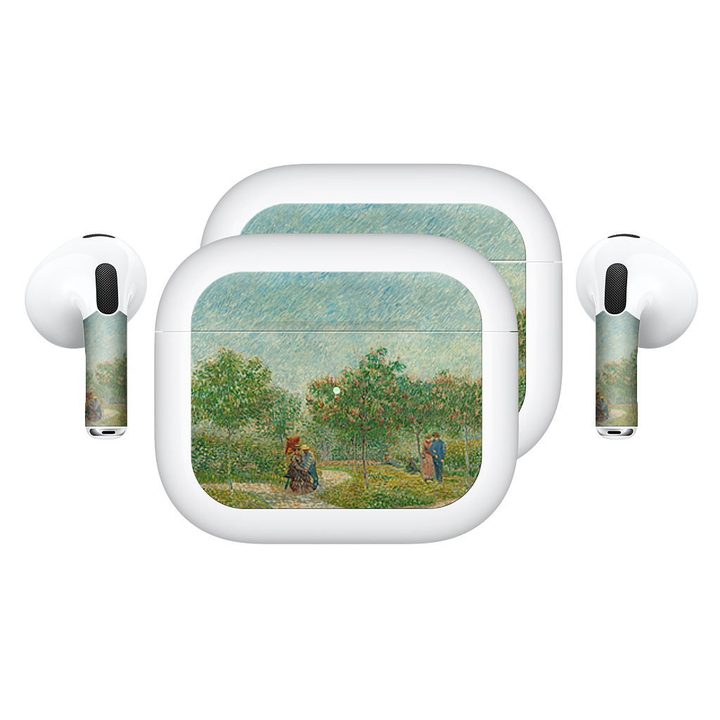 Garden with Courting Couples AirPods