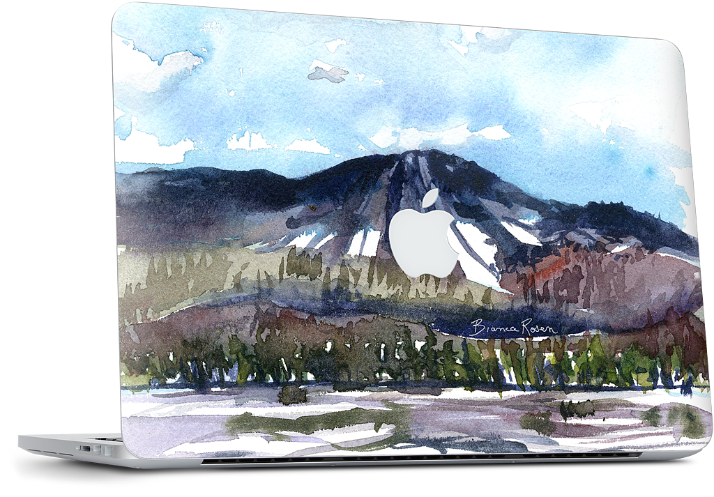 Ski Mountain MacBook Skin