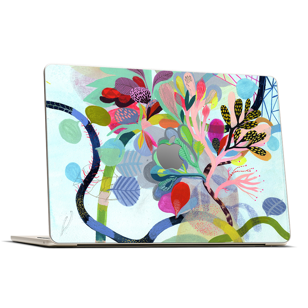Fleurs MacBook Skin