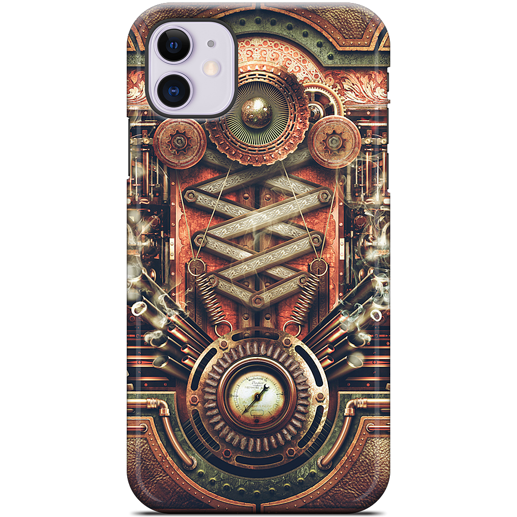 Steampunk Motherboard iPhone Case