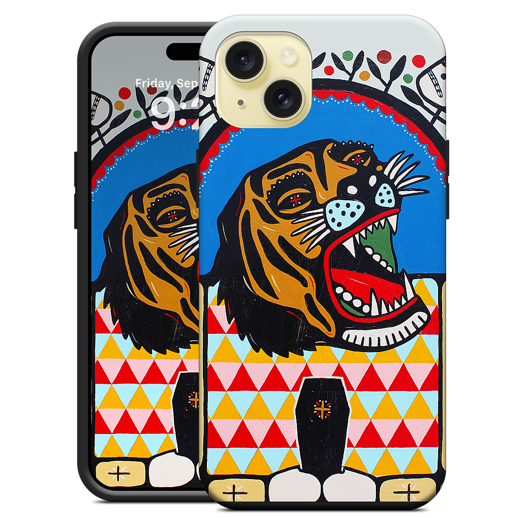 Tiger Coffin iPhone Case