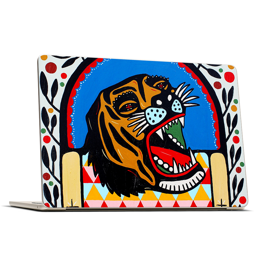 Tiger Coffin MacBook Skin
