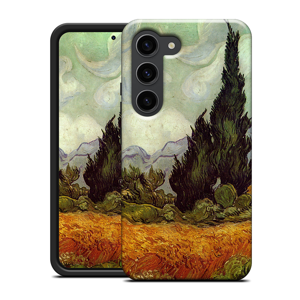 A Wheatfield with Cypresses Samsung Case