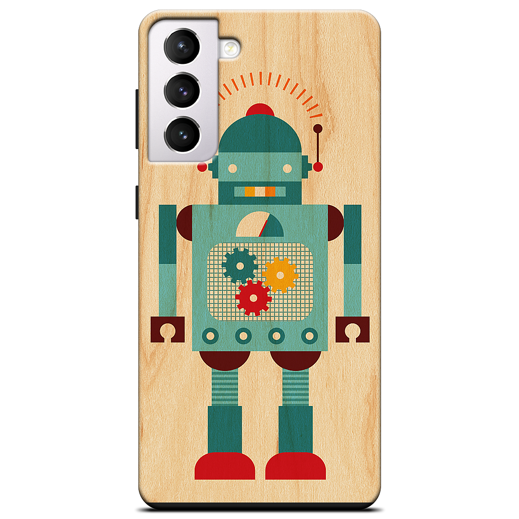 Blue Robot Samsung Case