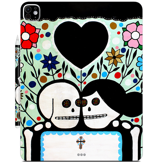 In The Garden With My Love iPad Skin