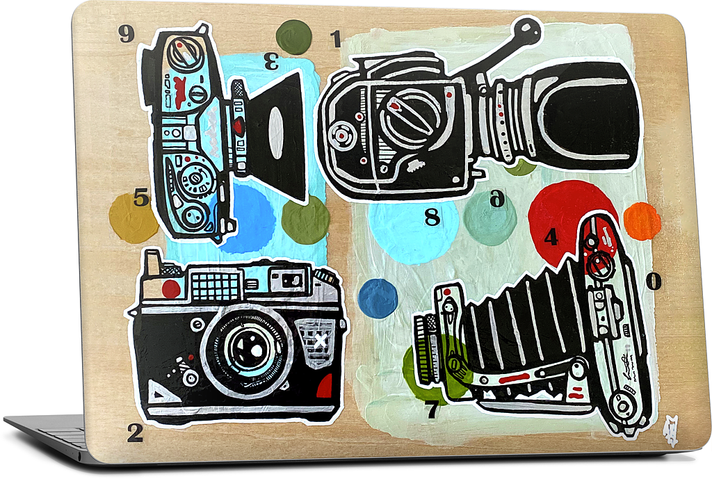 Watch It Happen MacBook Skin